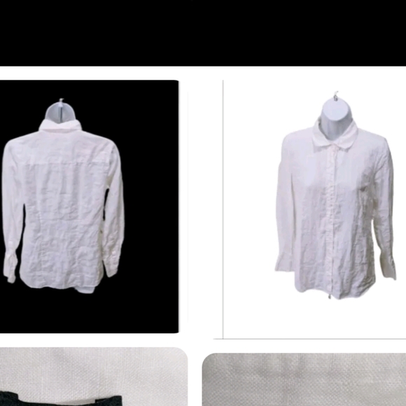 J. Crew Tops - J Crew White Linen Shirt XS